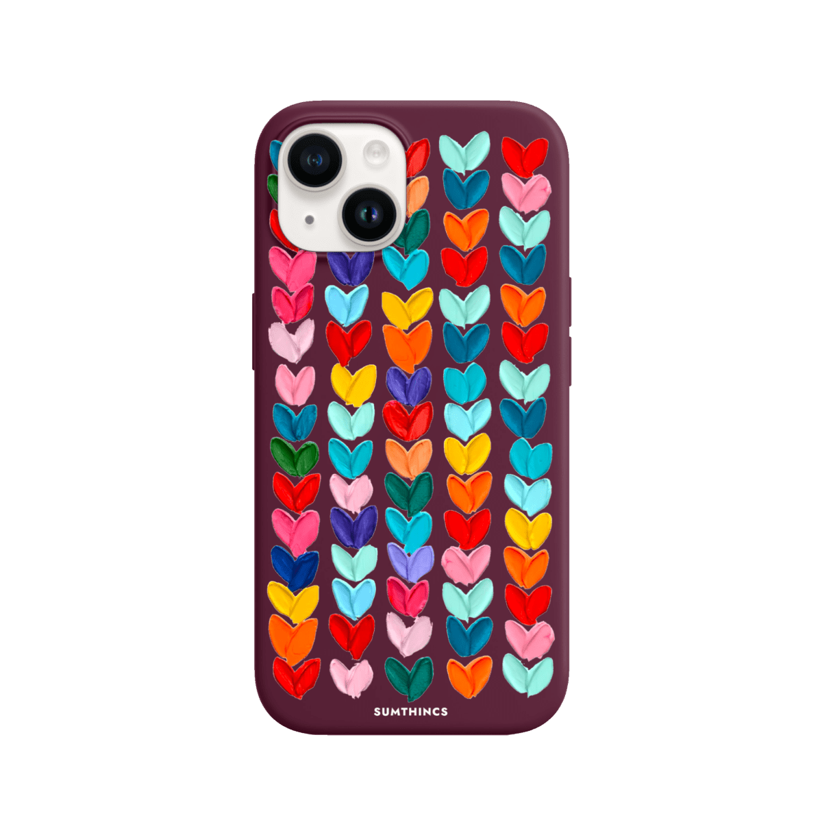 iPhone 13 Lovestorm Premium Telefon Kılıfı Bordo - SUMTHINCS