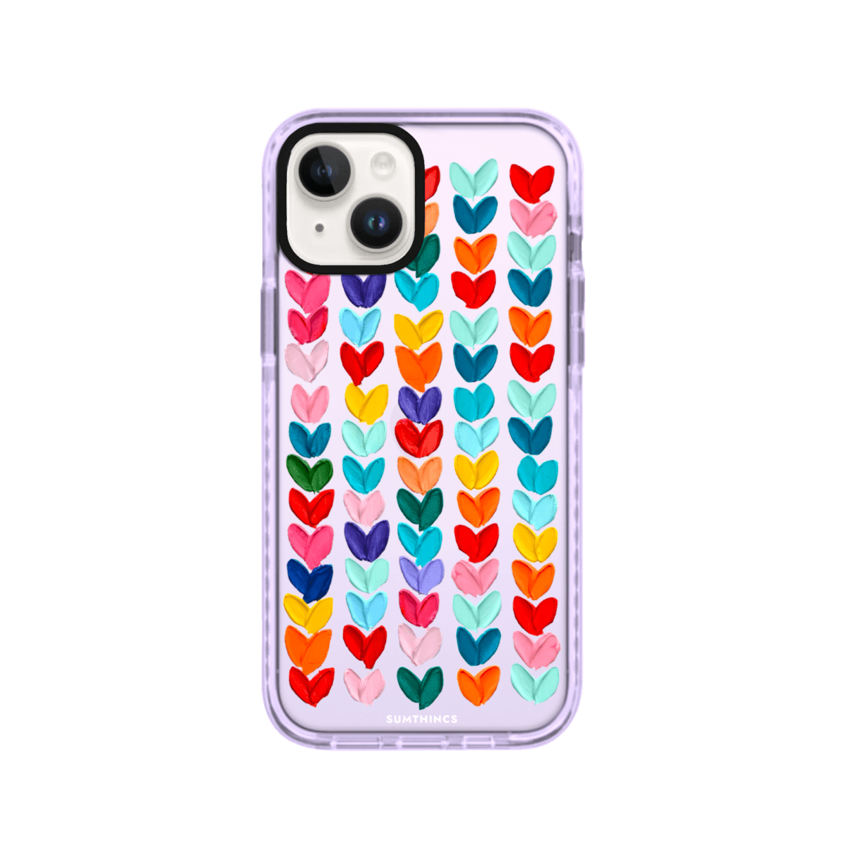 iPhone 13 Lovestorm Procase Şeffaf Telefon Kılıfı Lila - SUMTHINCS