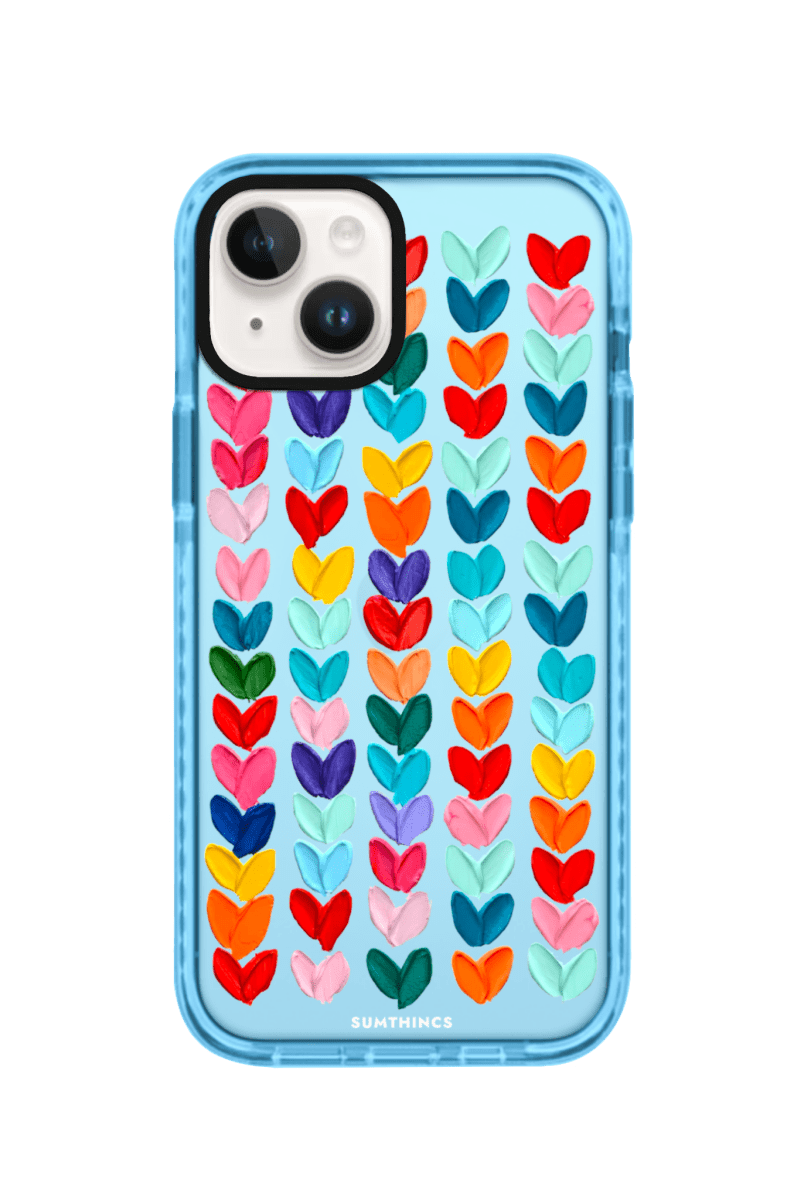 iPhone 13 Lovestorm Procase Şeffaf Telefon Kılıfı Mavi - SUMTHINCS