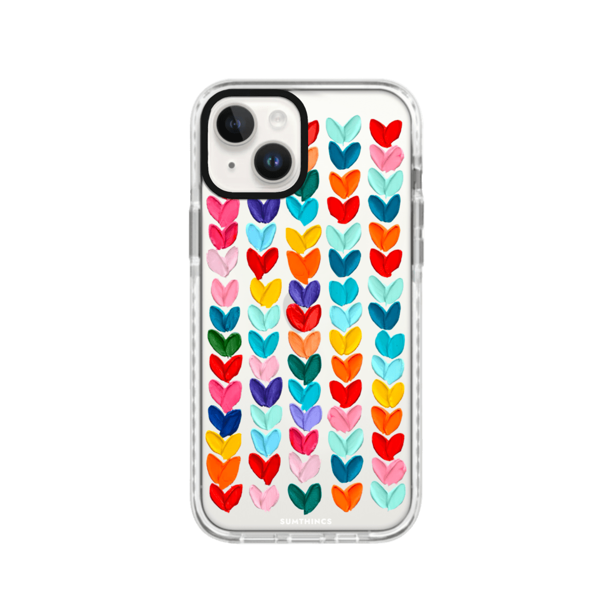iPhone 13 Lovestorm Procase Şeffaf Telefon Kılıfı Beyaz Şeffaf - SUMTHINCS