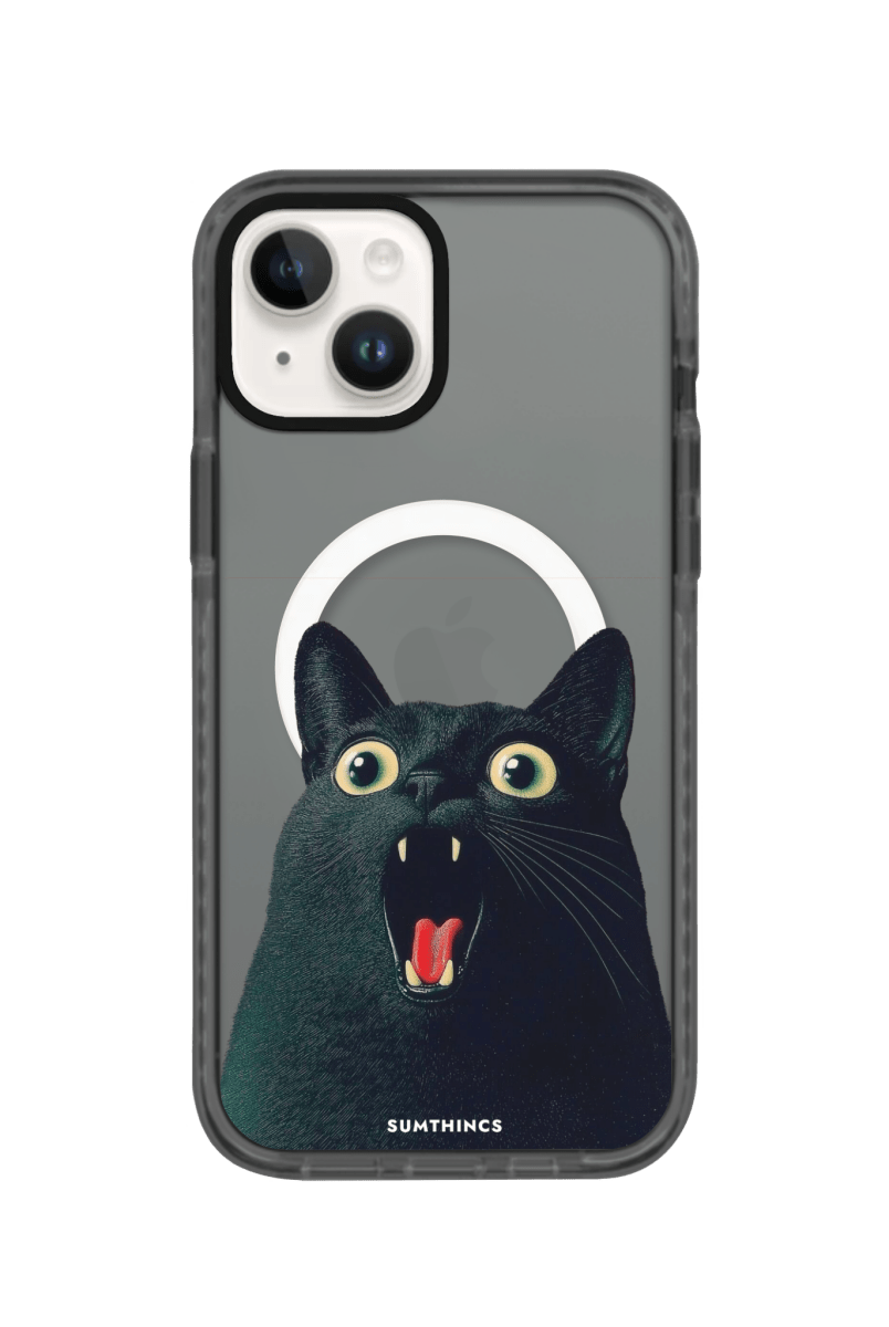 iPhone 13 Meoww Magsafe Procase Telefon Kılıfı Antrasit - SUMTHINCS