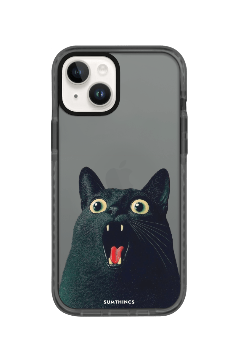 iPhone 13 Meoww Procase Telefon Kılıfı Antrasit - SUMTHINCS