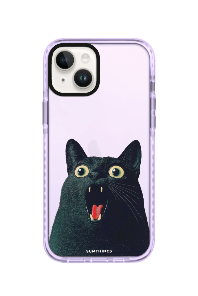 iPhone 13 Meoww Procase Telefon Kılıfı Lila - SUMTHINCS