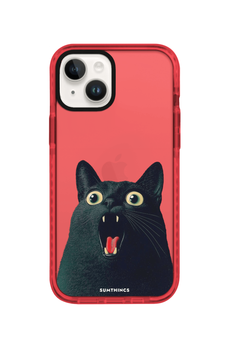 iPhone 13 Meoww Procase Telefon Kılıfı Kırmızı - SUMTHINCS