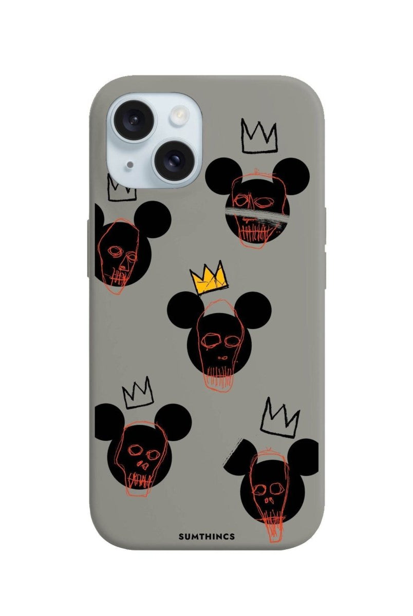 iPhone 13 Mickeys Midnight Premium Telefon Kılıfı Gri - SUMTHINCS