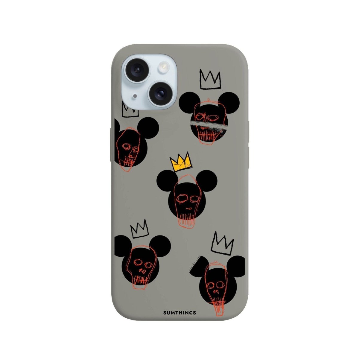 iPhone 13 Mickeys Midnight Premium Telefon Kılıfı Gri - SUMTHINCS