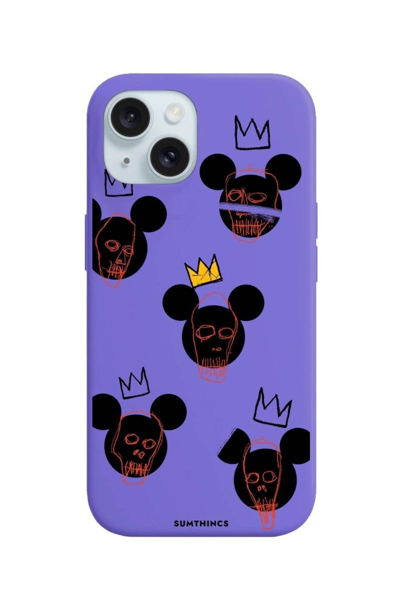 iPhone 13 Mickeys Midnight Premium Telefon Kılıfı Lila - SUMTHINCS