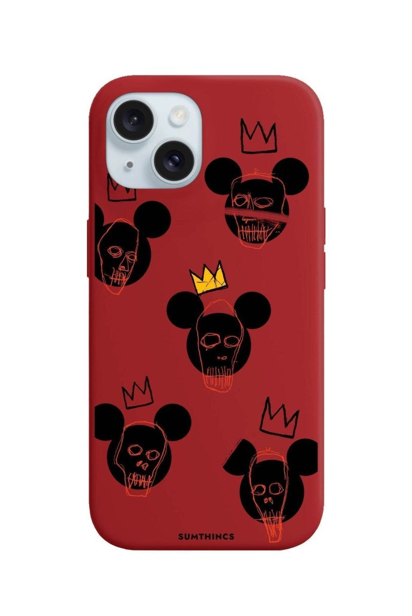 iPhone 13 Mickeys Midnight Premium Telefon Kılıfı Kırmızı - SUMTHINCS