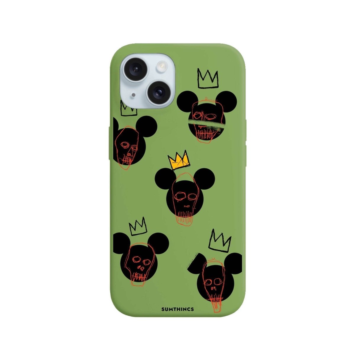 iPhone 13 Mickeys Midnight Premium Telefon Kılıfı Fıstık Yeşili - SUMTHINCS