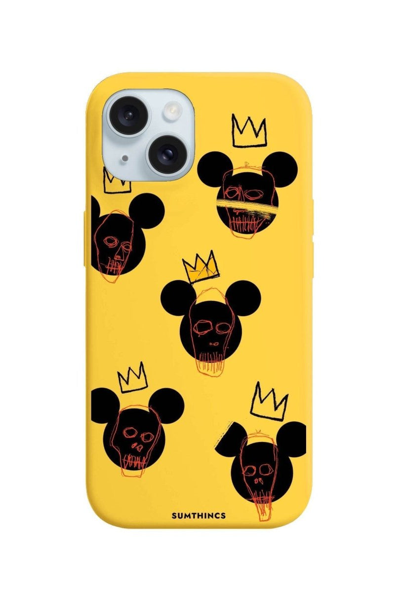 iPhone 13 Mickeys Midnight Premium Telefon Kılıfı Sarı - SUMTHINCS