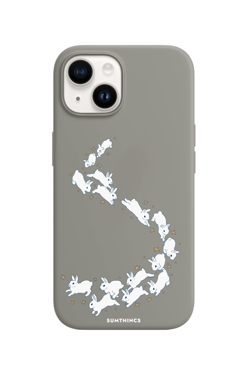 iPhone 13 Neon Fish Premium Telefon Kılıfı Gri - SUMTHINCS