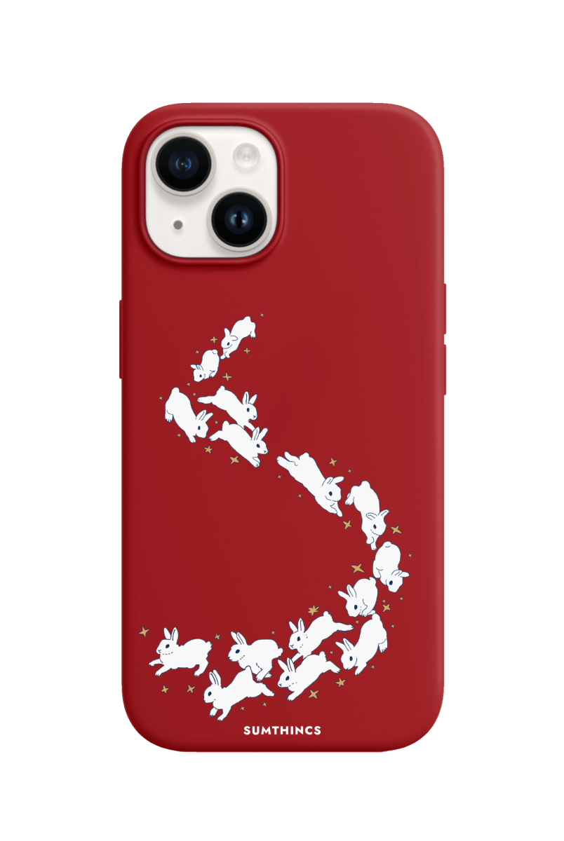 iPhone 13 Neon Fish Premium Telefon Kılıfı Kırmızı - SUMTHINCS