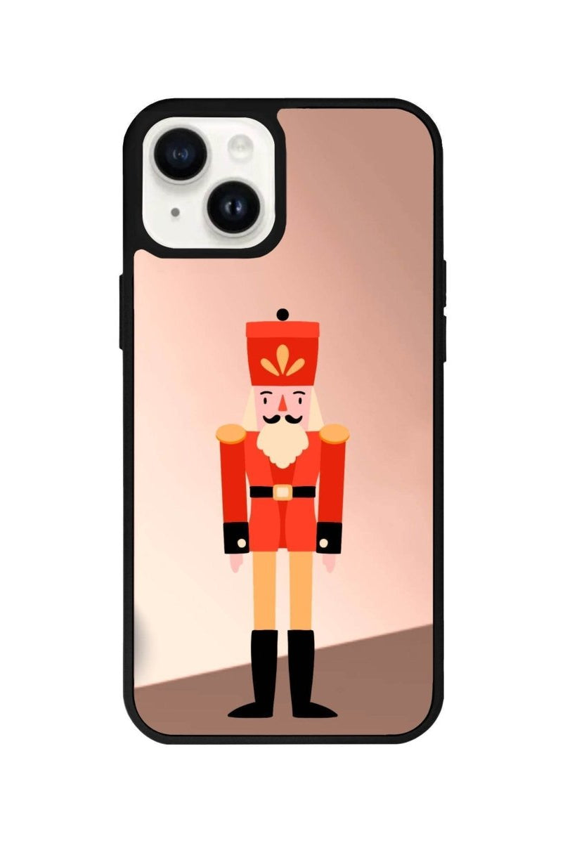 iPhone 13 Nutcracker Mirror Aynalı Telefon Kılıfı Metalik Pembe - SUMTHINCS