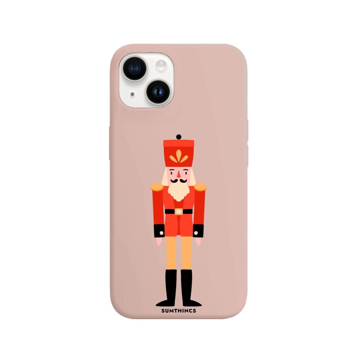 iPhone 13 Nutcracker Premium Telefon Kılıfı Bej - SUMTHINCS