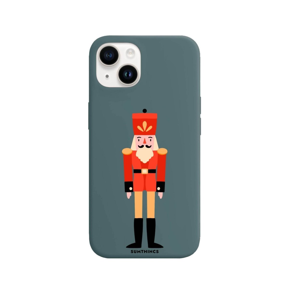 iPhone 13 Nutcracker Premium Telefon Kılıfı Kaktüs Yeşili - SUMTHINCS