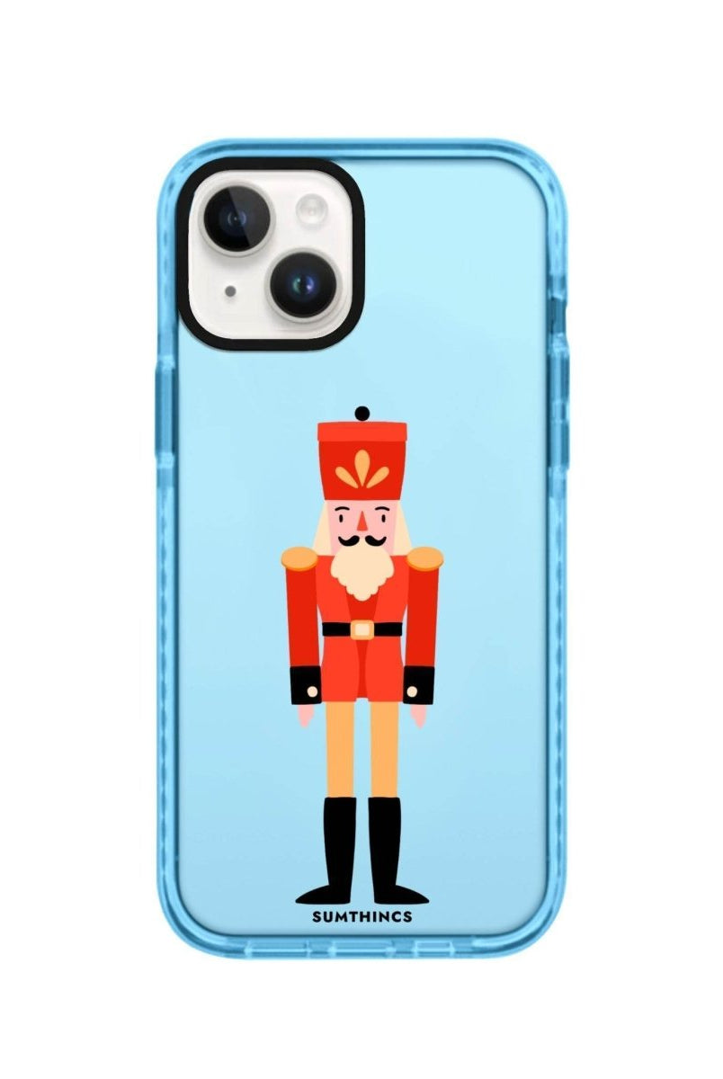 iPhone 13 Nutcracker Procase Şeffaf Telefon Kılıfı Mavi - SUMTHINCS