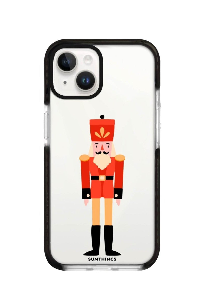 iPhone 13 Nutcracker Procase Şeffaf Telefon Kılıfı Siyah Şeffaf - SUMTHINCS