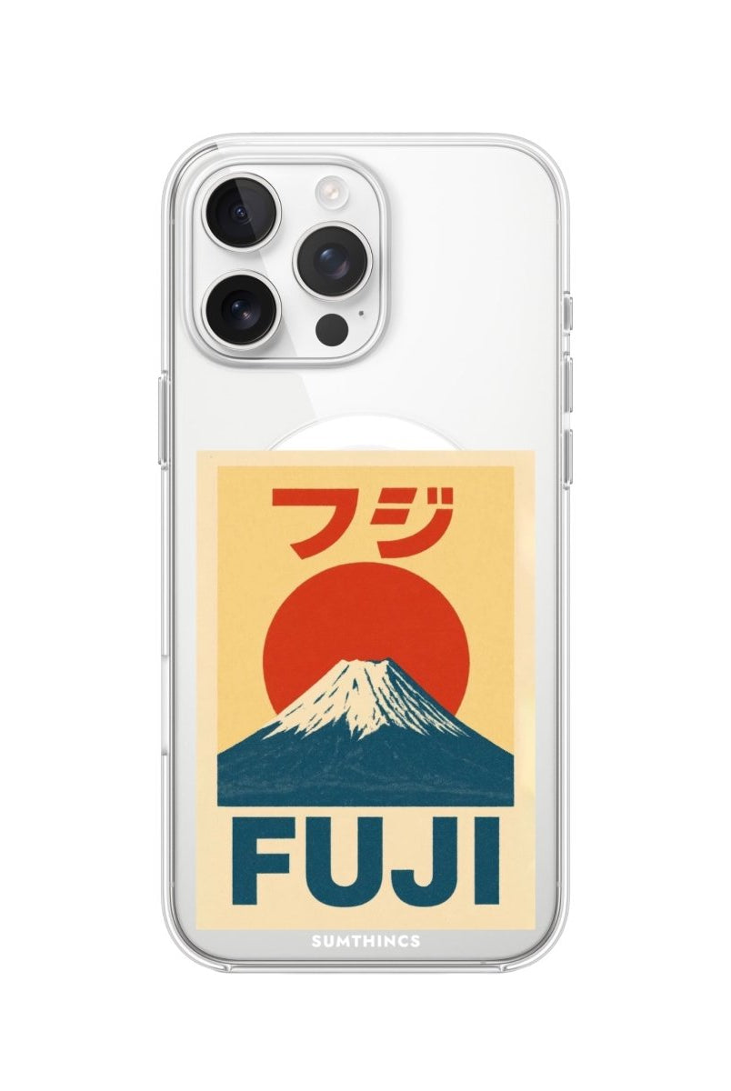 iPhone 13 Pro Fujisan Clear Magsafe Telefon Kılıfı - Sumthincs