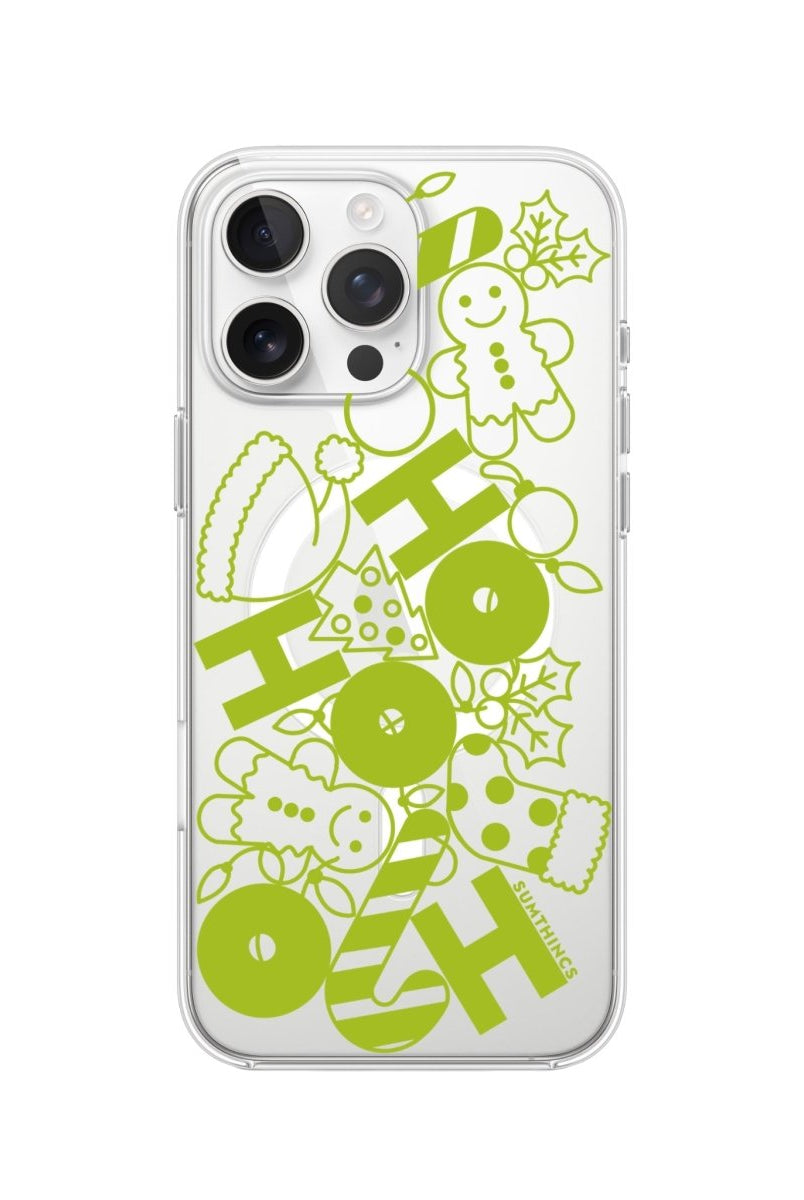 iPhone 13 Pro HoHoHo Clear Magsafe Telefon Kılıfı - SUMTHINCS