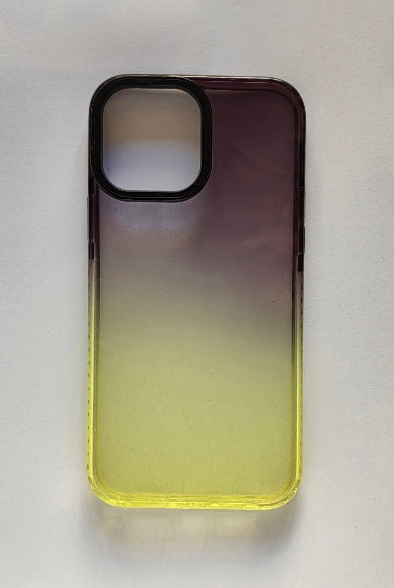 iPhone 13 Pro Max black yellow Procase Telefon Kılıfı - Sumthincs