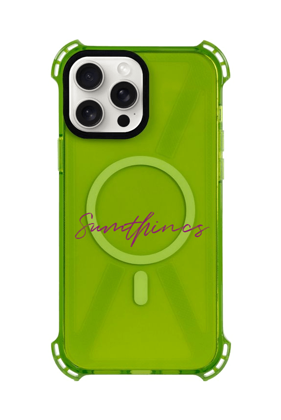 iPhone 13 Quentin Kişiye Özel Bumper Magsafe Şeffaf Telefon Kılıfı - SUMTHINCS