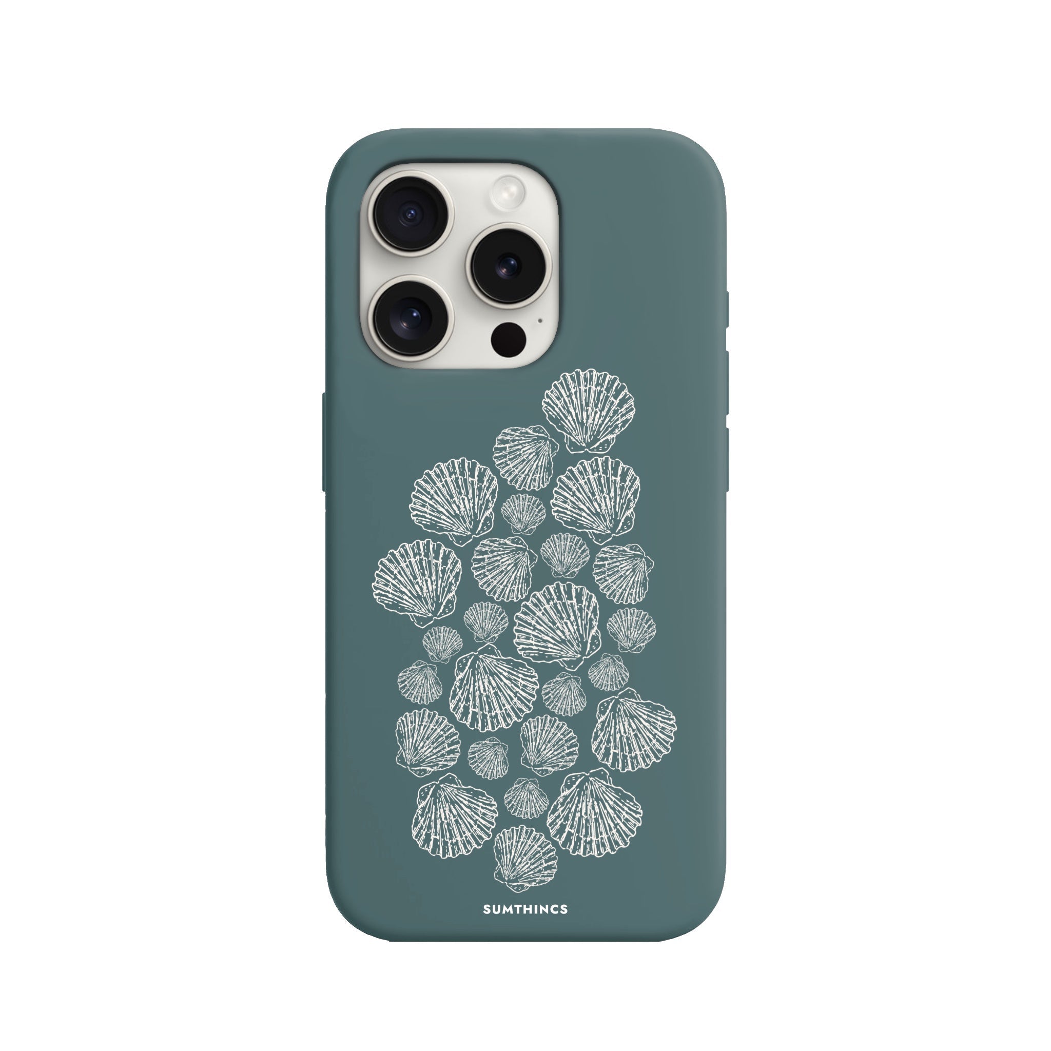 iPhone 13 Shell Print Premium Telefon Kılıfı Kaktüs Yeşili - SUMTHINCS