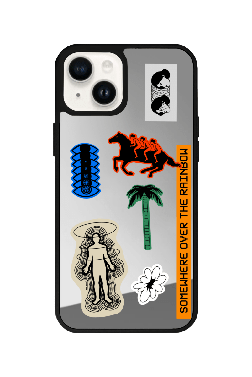 iPhone 13 Somewhere Mirror Aynalı Telefon Kılıfı - SUMTHINCS