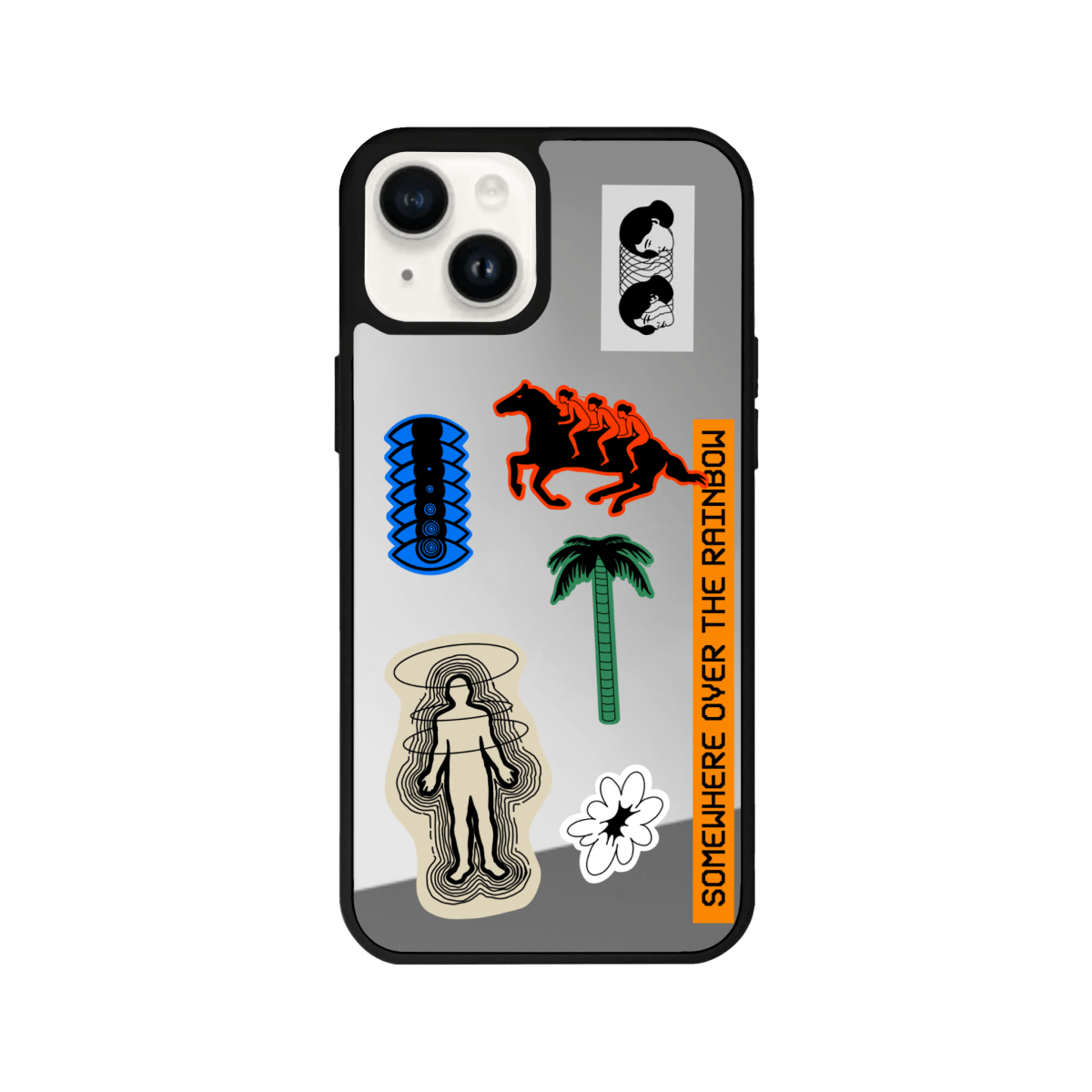 iPhone 13 Somewhere Mirror Aynalı Telefon Kılıfı - SUMTHINCS