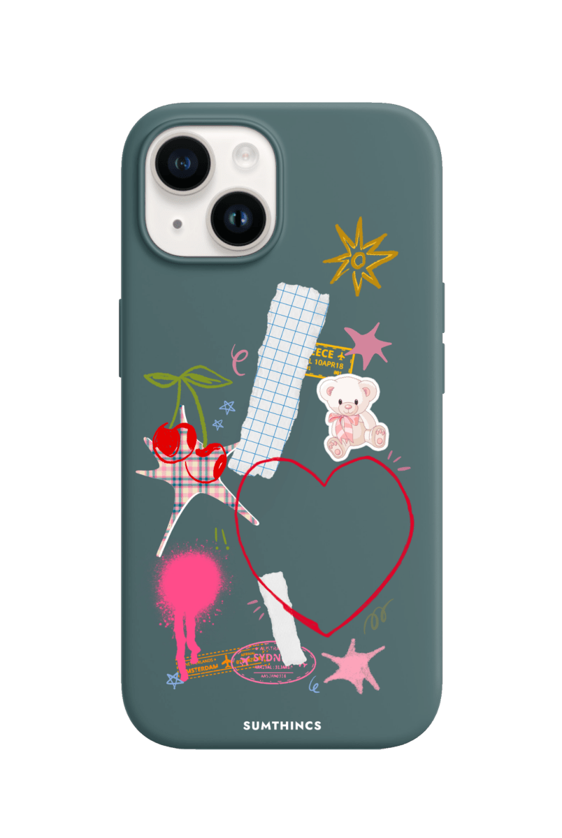 iPhone 13 Sweet Chaos Premium Telefon Kılıfı Kaktüs Yeşili - SUMTHINCS