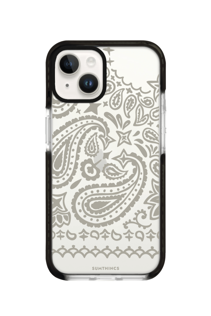 iPhone 13 Urban Bandana Procase Şeffaf Telefon Kılıfı Siyah Şeffaf - SUMTHINCS