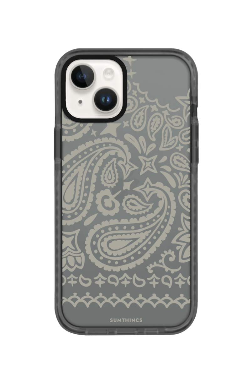 iPhone 13 Urban Bandana Procase Şeffaf Telefon Kılıfı Antrasit - SUMTHINCS