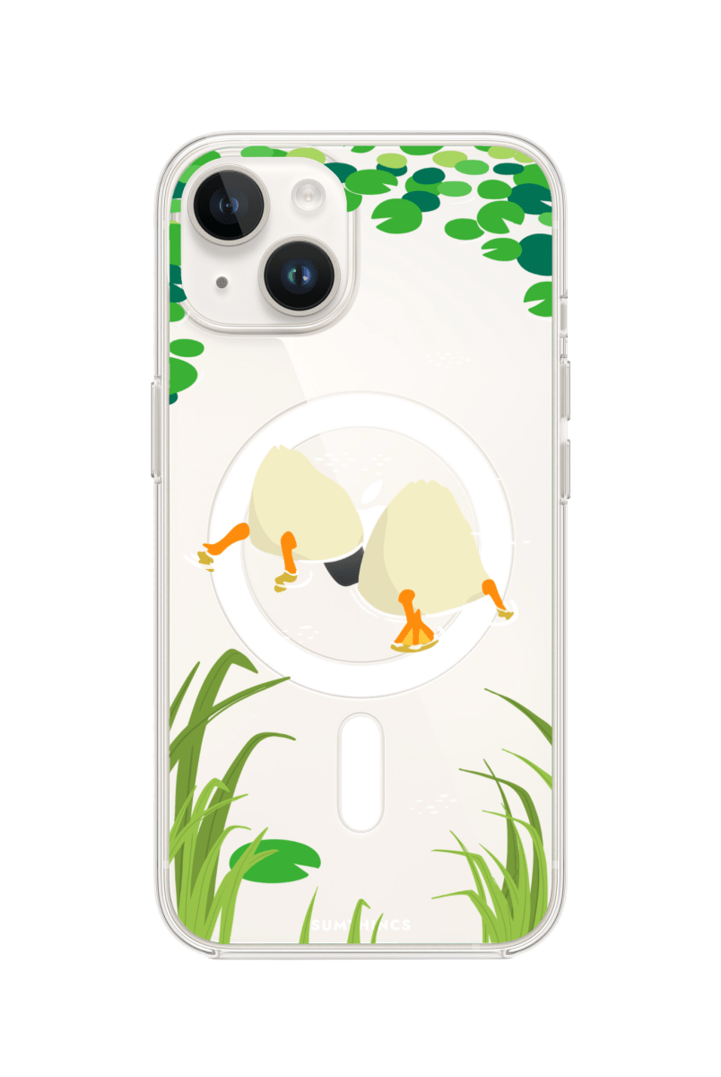iPhone 14 Ducks Clear Magsafe Telefon Kılıfı - SUMTHINCS