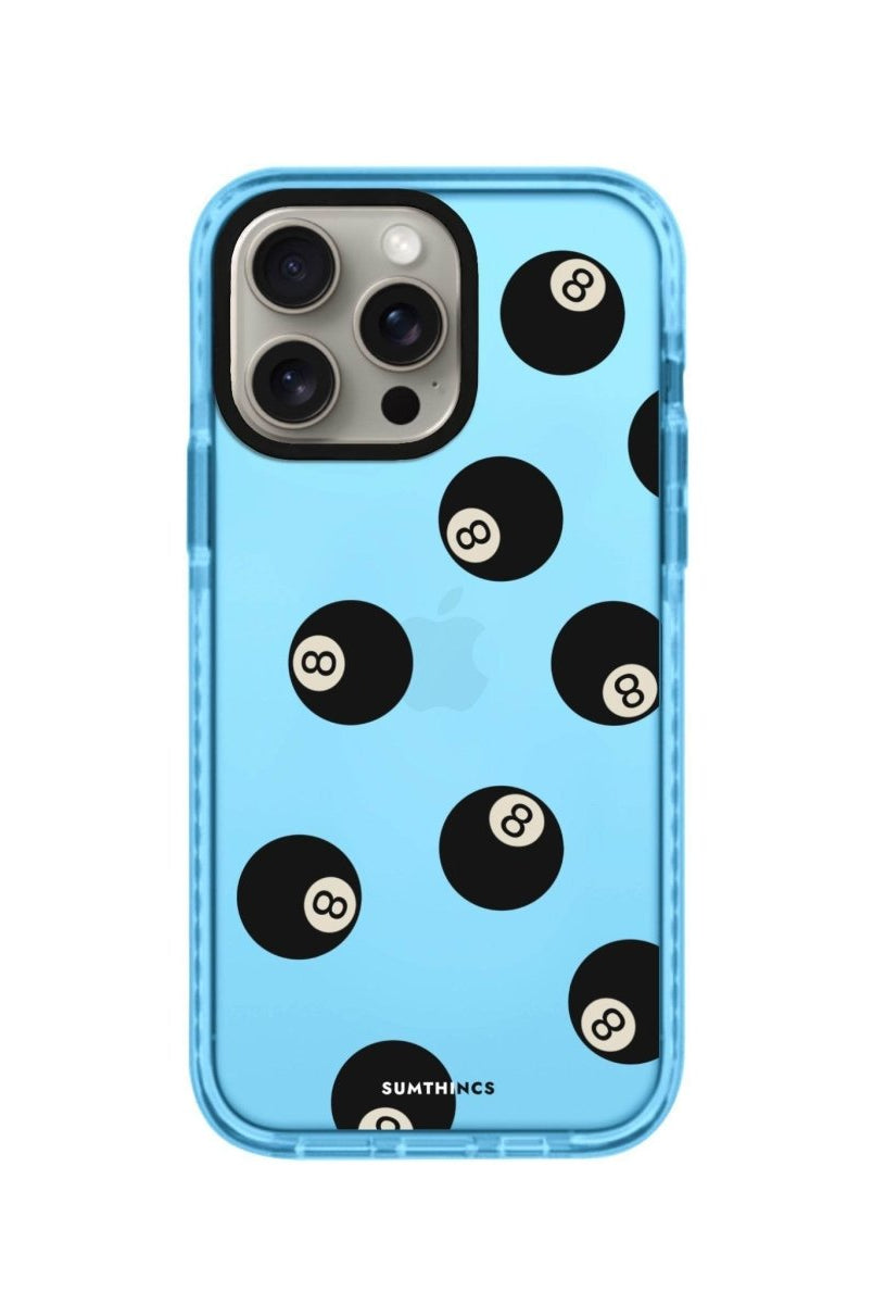 iPhone 14 Plus 8Ball Procase Şeffaf Telefon Kılıfı Mavi - SUMTHINCS
