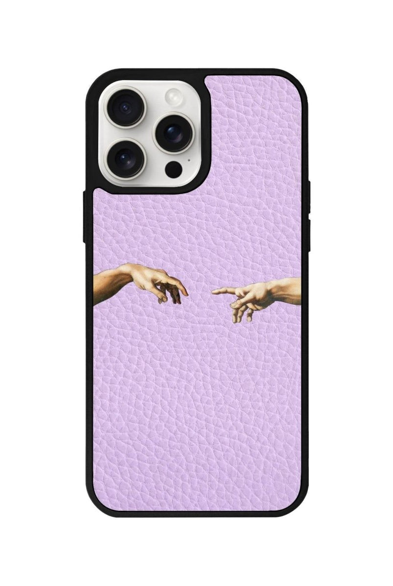 iPhone 14 Plus Adam's Creation Leather Vegan Deri Telefon Kılıfı Lila - SUMTHINCS