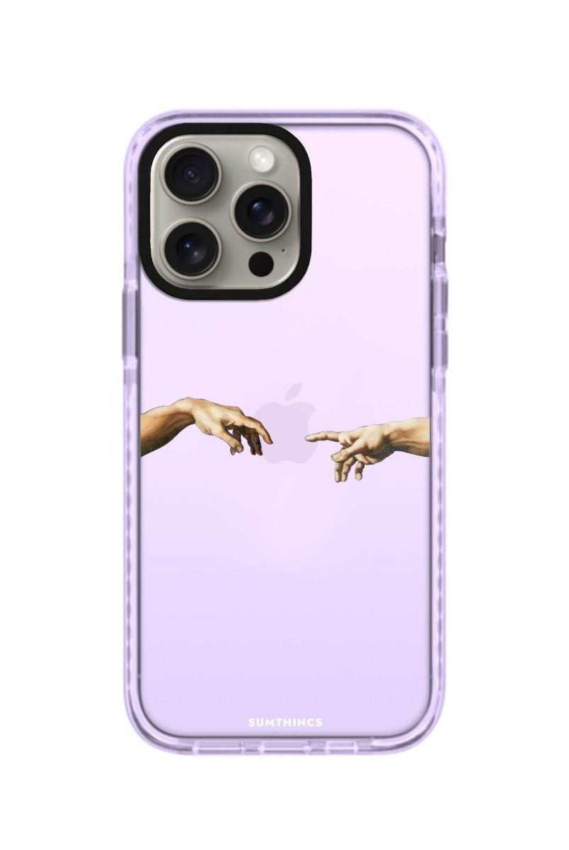 iPhone 14 Plus Adam's Creation Procase Şeffaf Telefon Kılıfı Lila - SUMTHINCS