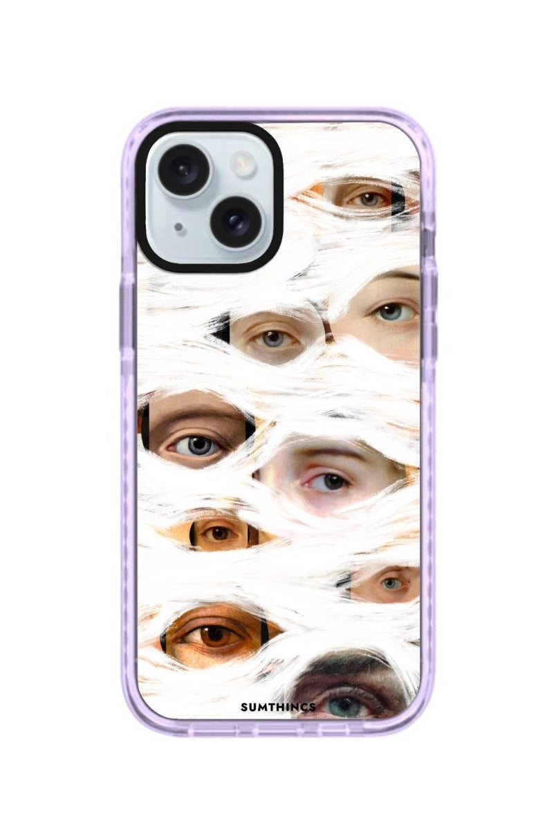 iPhone 14 Plus All Eyes On Me Procase Şeffaf Telefon Kılıfı Lila - SUMTHINCS