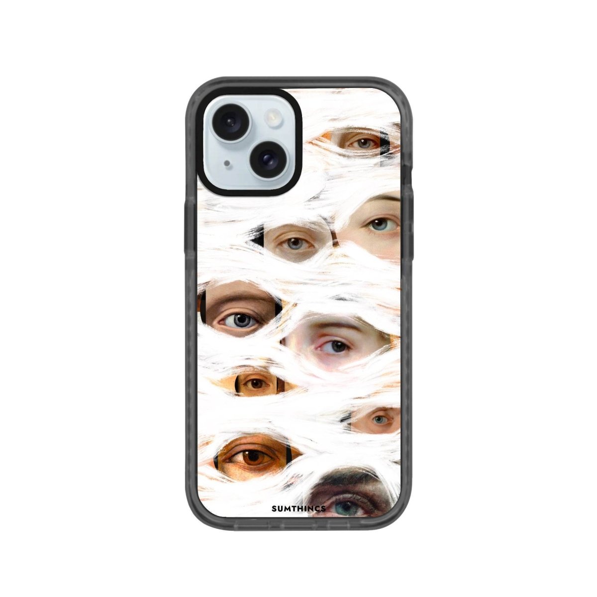 iPhone 14 Plus All Eyes On Me Procase Şeffaf Telefon Kılıfı Antrasit - SUMTHINCS