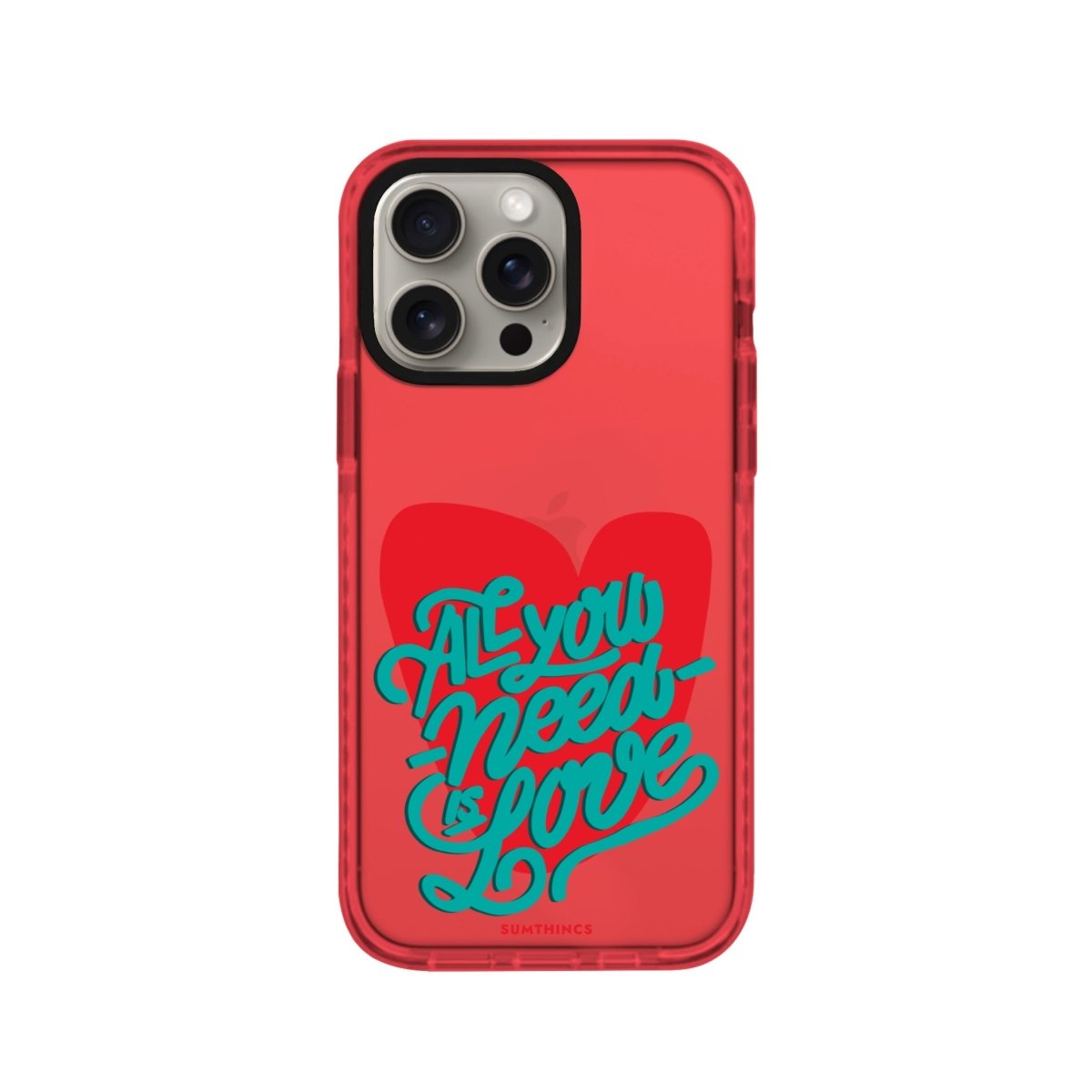 iPhone 14 Plus All You Need is Love Procase Şeffaf Telefon Kılıfı - SUMTHINCS