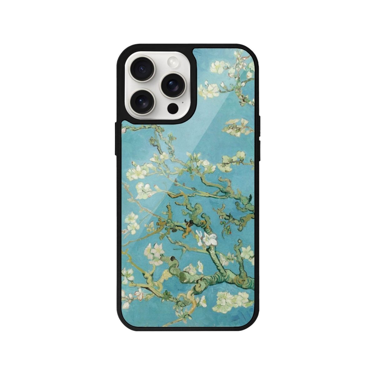 iPhone 14 Plus Almond Blossoms Glossy Cam Telefon Kılıfı - SUMTHINCS