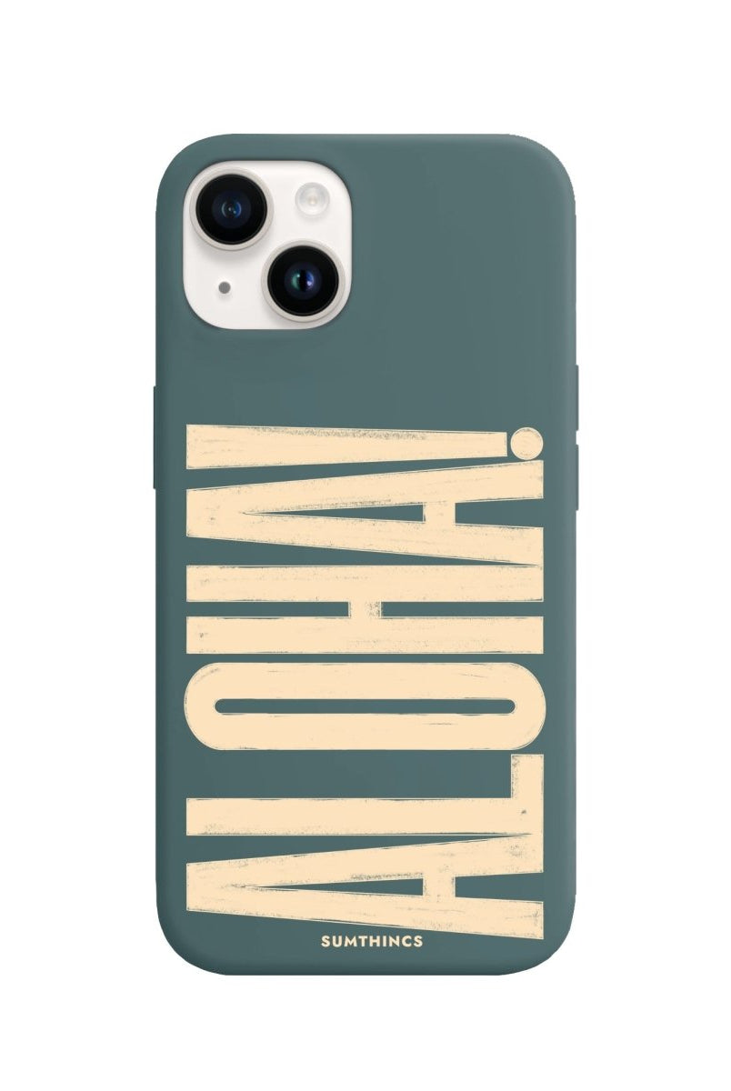 iPhone 14 Plus Aloha Premium Telefon Kılıfı Kaktüs Yeşili - SUMTHINCS