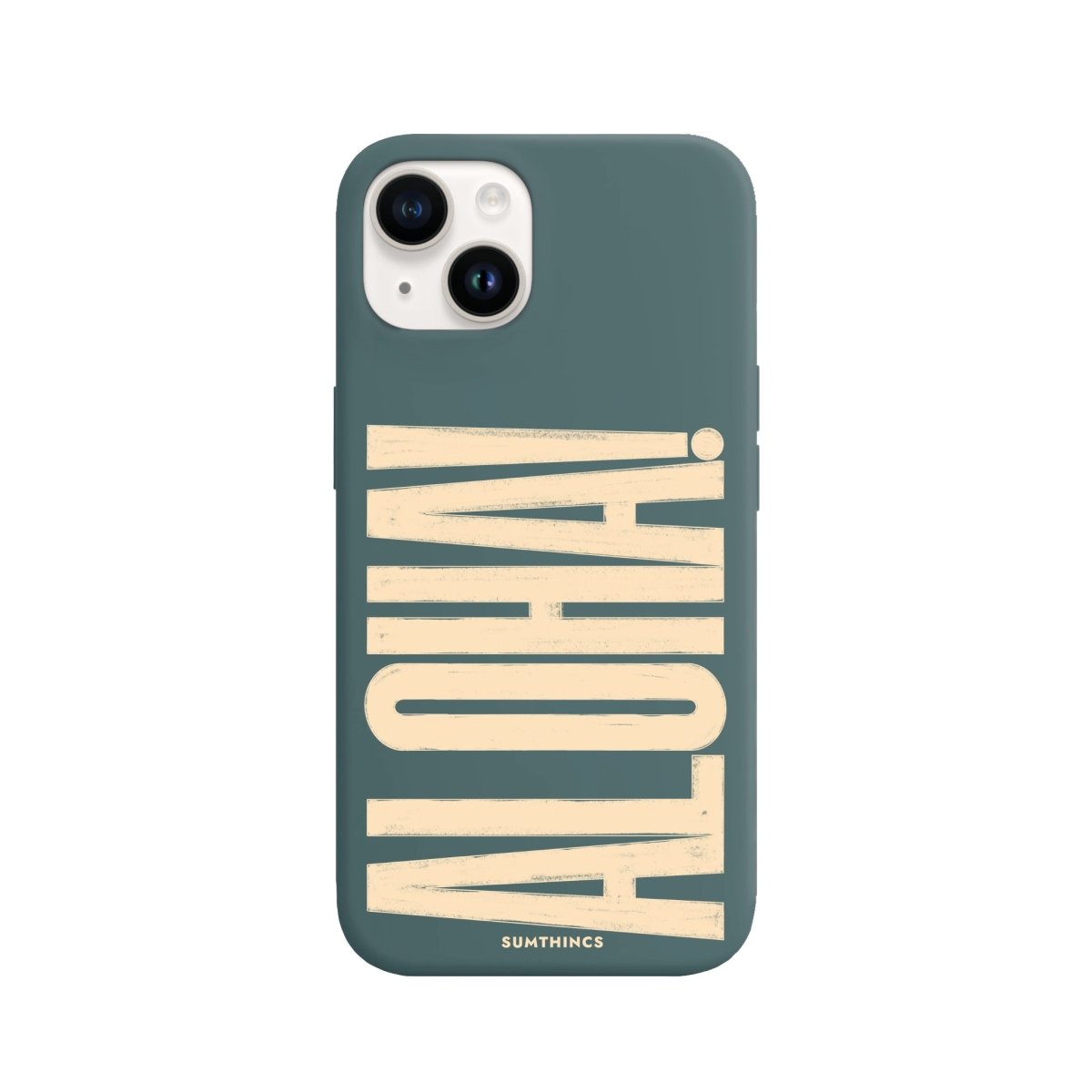 iPhone 14 Plus Aloha Premium Telefon Kılıfı Kaktüs Yeşili - SUMTHINCS