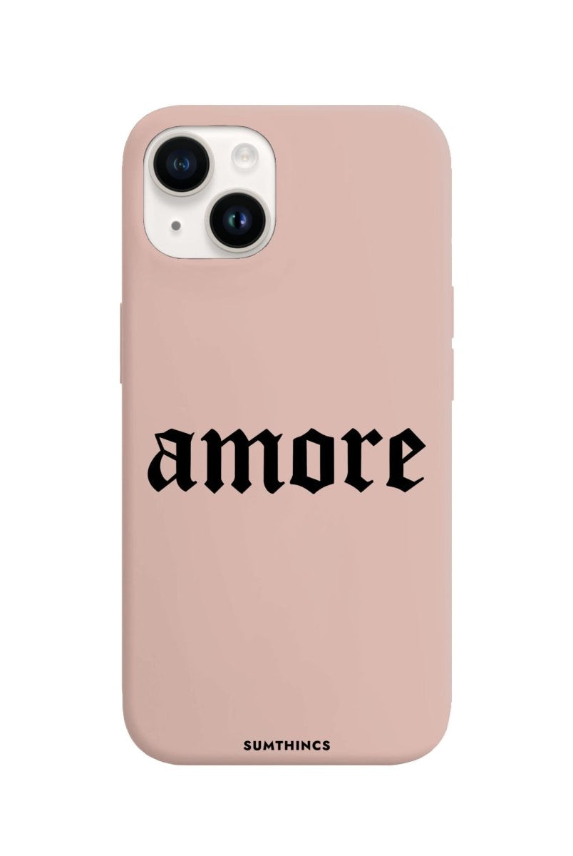 iPhone 14 Plus Amore Premium Telefon Kılıfı Bej - SUMTHINCS