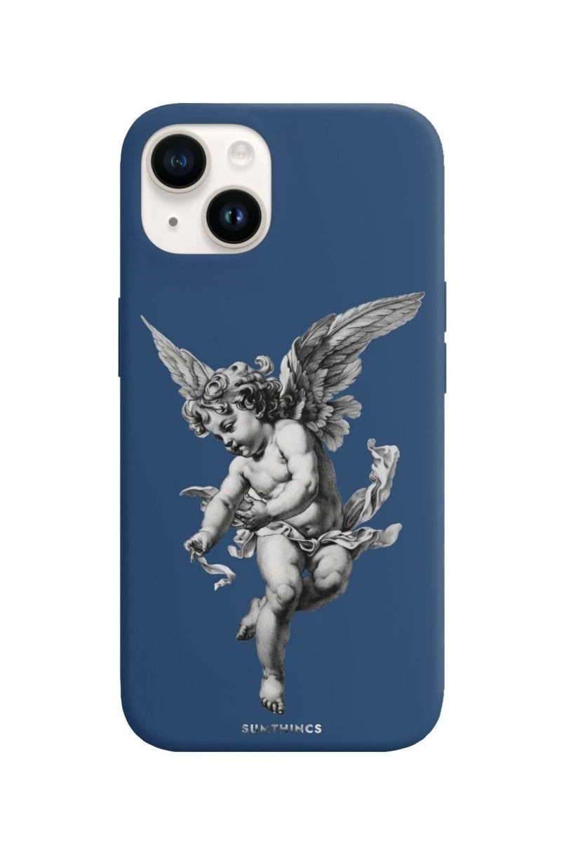 iPhone 14 Plus Angel Premium Telefon Kılıfı Pasifik Mavi - SUMTHINCS