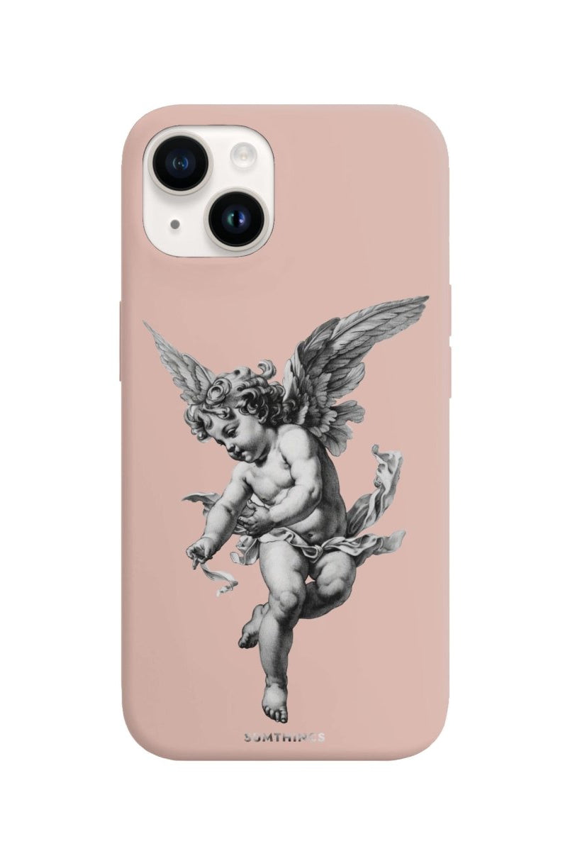 iPhone 14 Plus Angel Premium Telefon Kılıfı Bej - SUMTHINCS