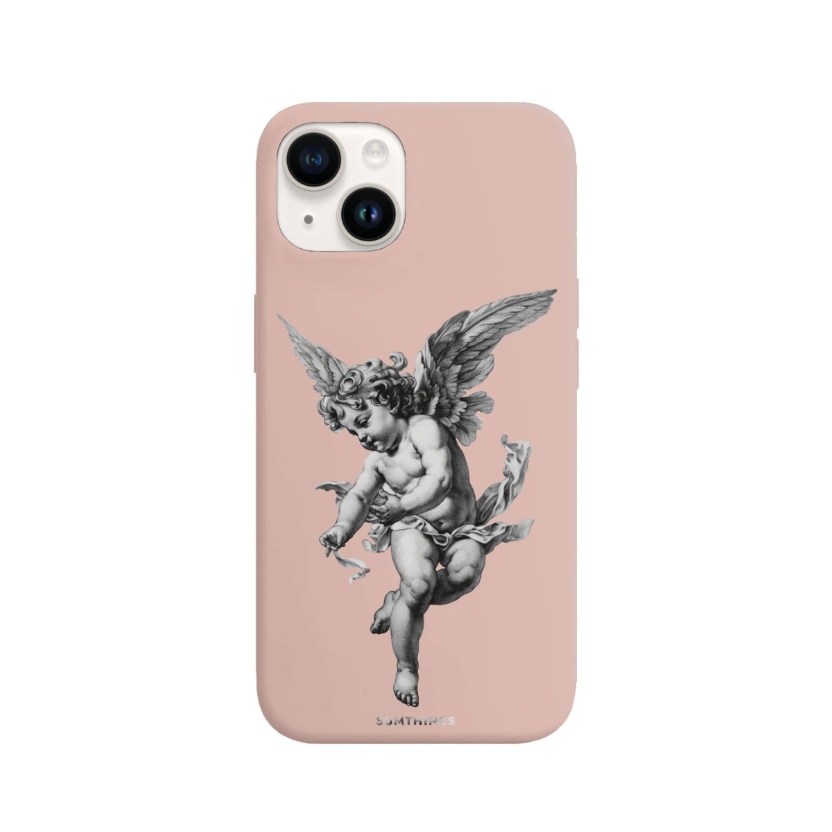 iPhone 14 Plus Angel Premium Telefon Kılıfı Bej - SUMTHINCS