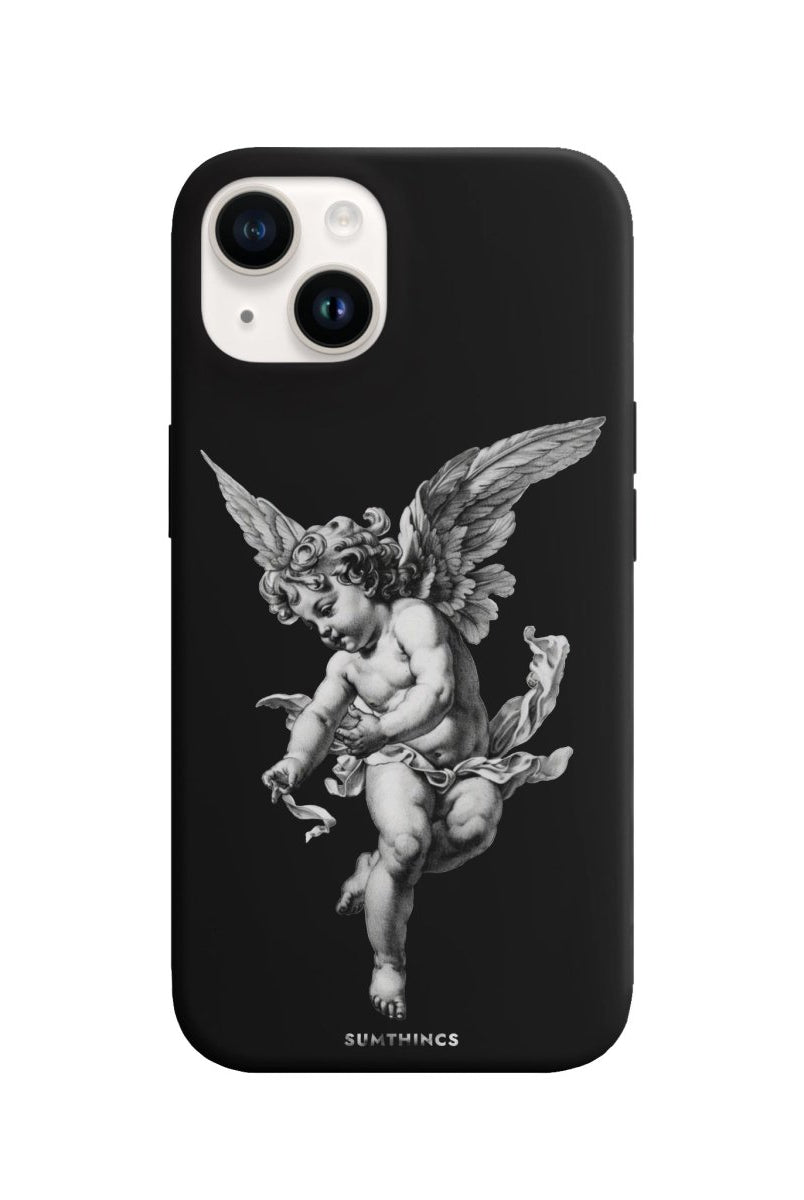 iPhone 14 Plus Angel Premium Telefon Kılıfı Siyah - SUMTHINCS