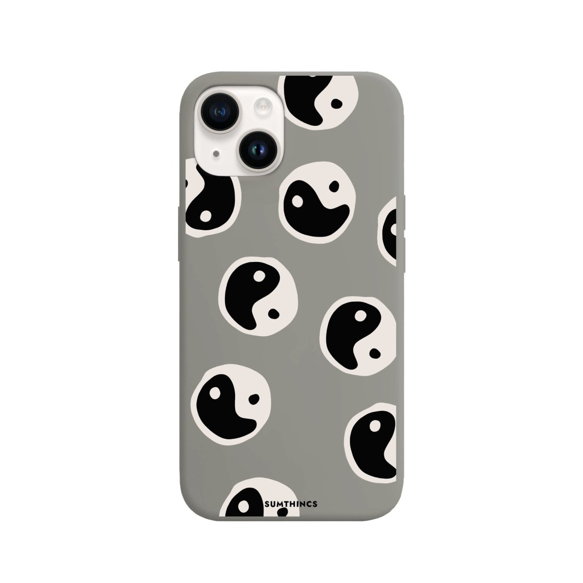 iPhone 14 Plus Balance Premium Telefon Kılıfı Gri - SUMTHINCS