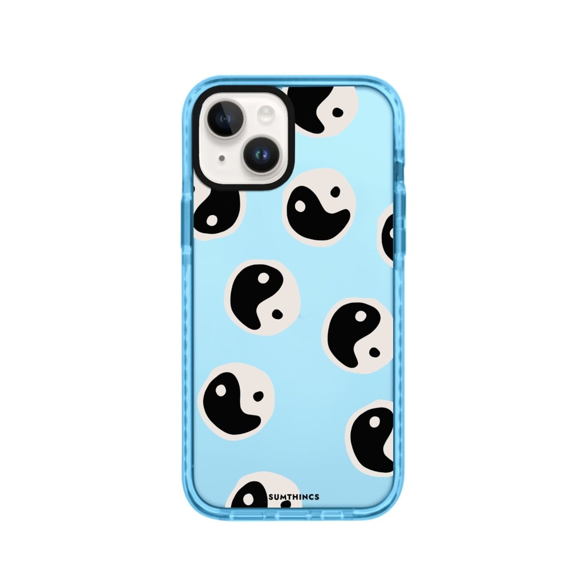 iPhone 14 Plus Balance Procase Şeffaf Telefon Kılıfı Mavi - SUMTHINCS