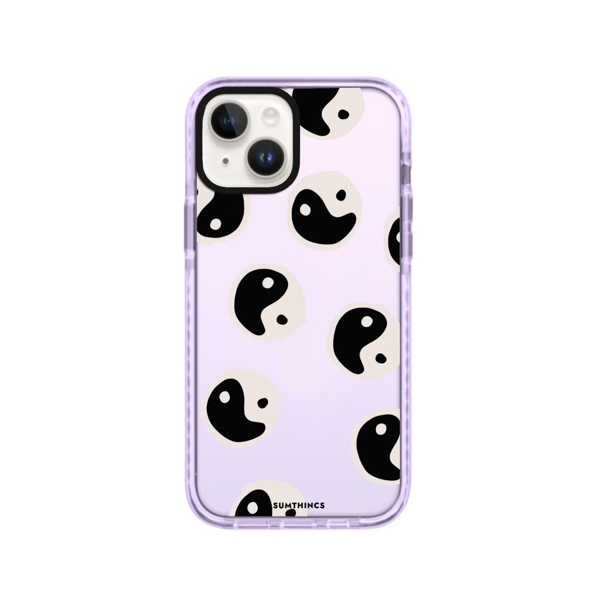 iPhone 14 Plus Balance Procase Şeffaf Telefon Kılıfı Lila - SUMTHINCS