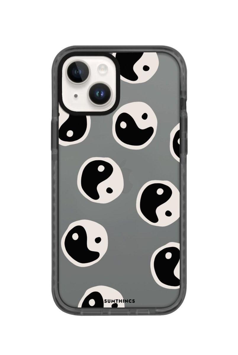 iPhone 14 Plus Balance Procase Şeffaf Telefon Kılıfı Antrasit - SUMTHINCS